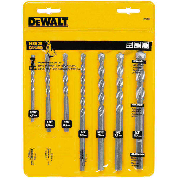 Hammer Drill Bit Set
